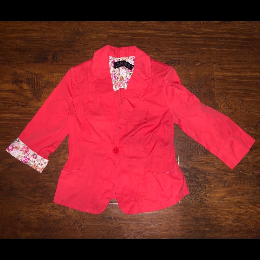 Love Culture - Hot Pink Blazer
